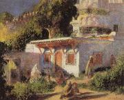 Pierre Renoir Mosque at Algiers oil